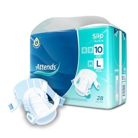 Attends Slip Active 10 Large 1x28