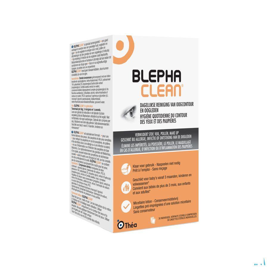 Blephaclean Reinigingsdoekjes Geimpreg.oogleden 30 