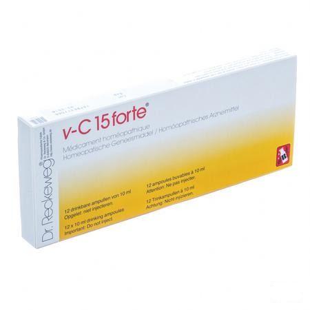 Reckeweg Dr. V-c 15 Fort Ampullen 12x10 ml  -  Nut-Hom-Phyt