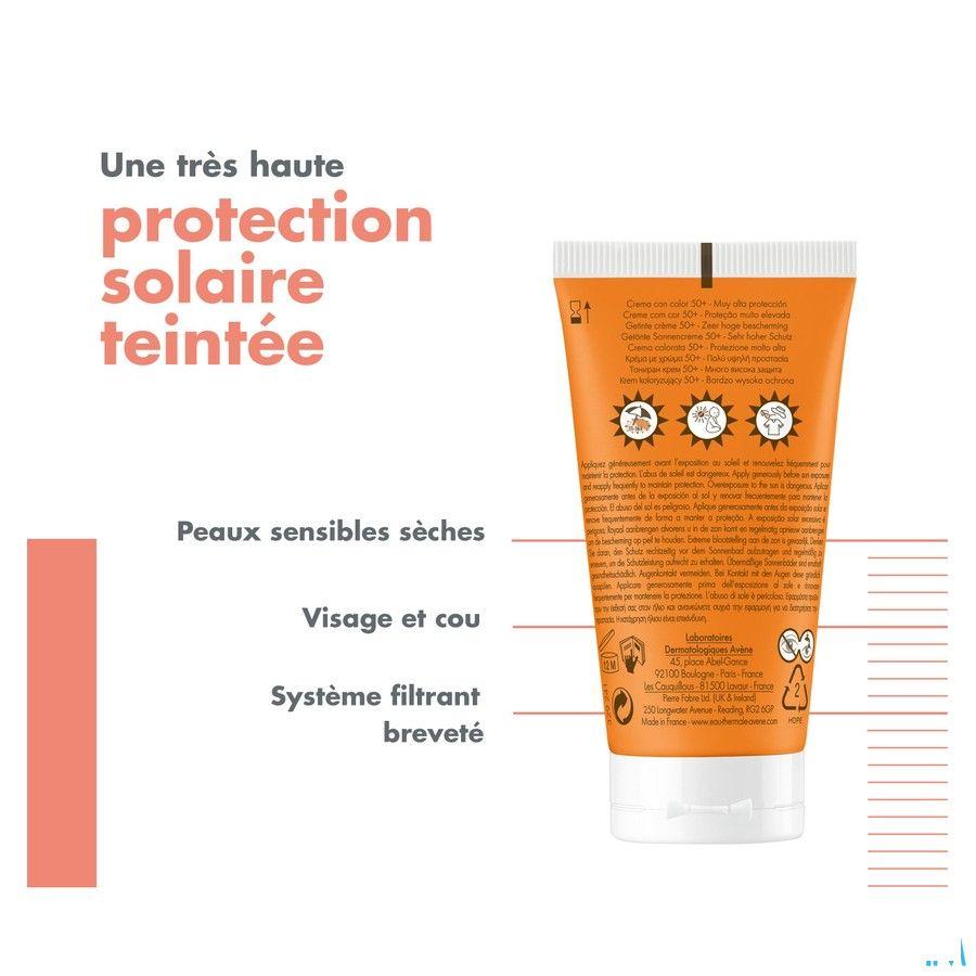Avene Sol Ip50 + Creme Teintee 50 ml  -  Avene
