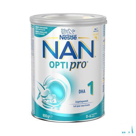 Nan Optipro 1 0-6m Lait Poudre 800 gr  -  Nestle