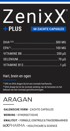 Zenixx Plus Caps 60 Nf  -  Ixx Pharma