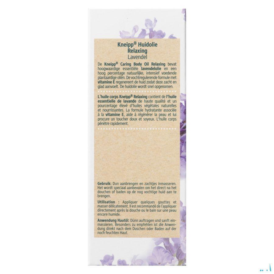 Kneipp Huidolie Pure Ontspanning Lavendel 100 ml  -  Kneipp