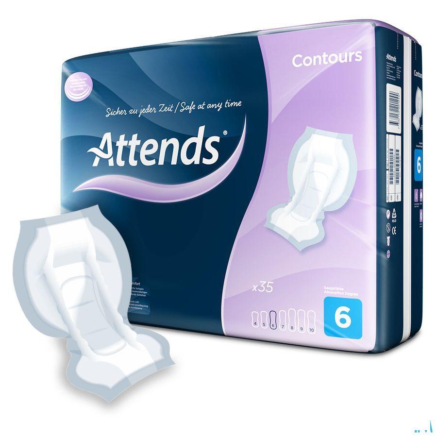 Attends Contours Pad 6 35