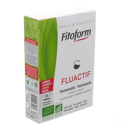 Fluactif Bio Ampoule 20x10 ml Fitoform  -  Bioholistic Diffusion