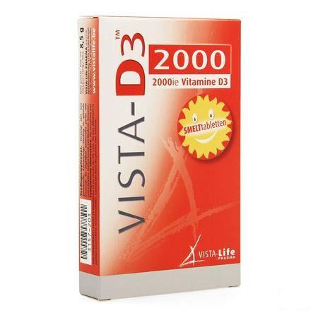 Vista D3 2000 Smelttabletten 60 