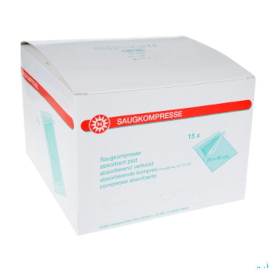 Noba Absorbent Pad Steriel 20 X 40Cm 15  -  Bota