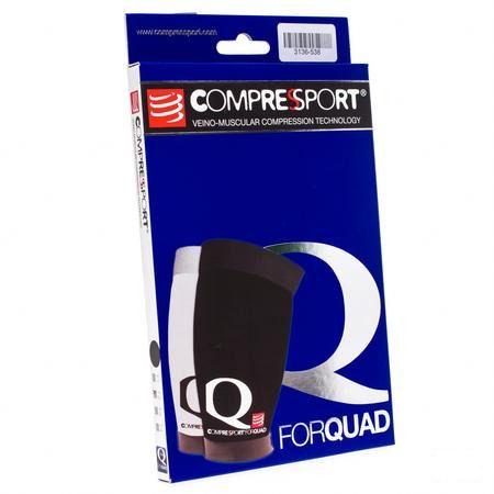 Compressport For Quad Black 2  -  Ocebio
