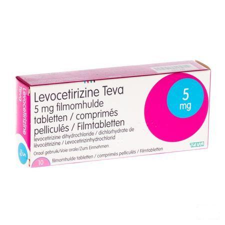 Levocetirizine Teva 5 mg Comprimes 10 
