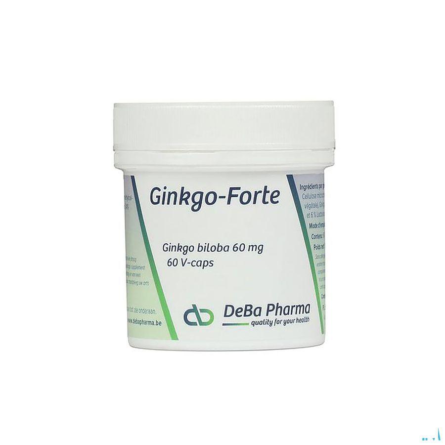 Ginkgo Forte Capsule 60x60 mg  -  Deba Pharma