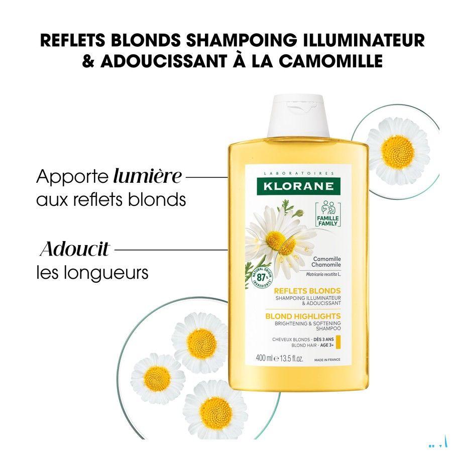 Klorane Capilaire Shampooing Camomille 400 ml