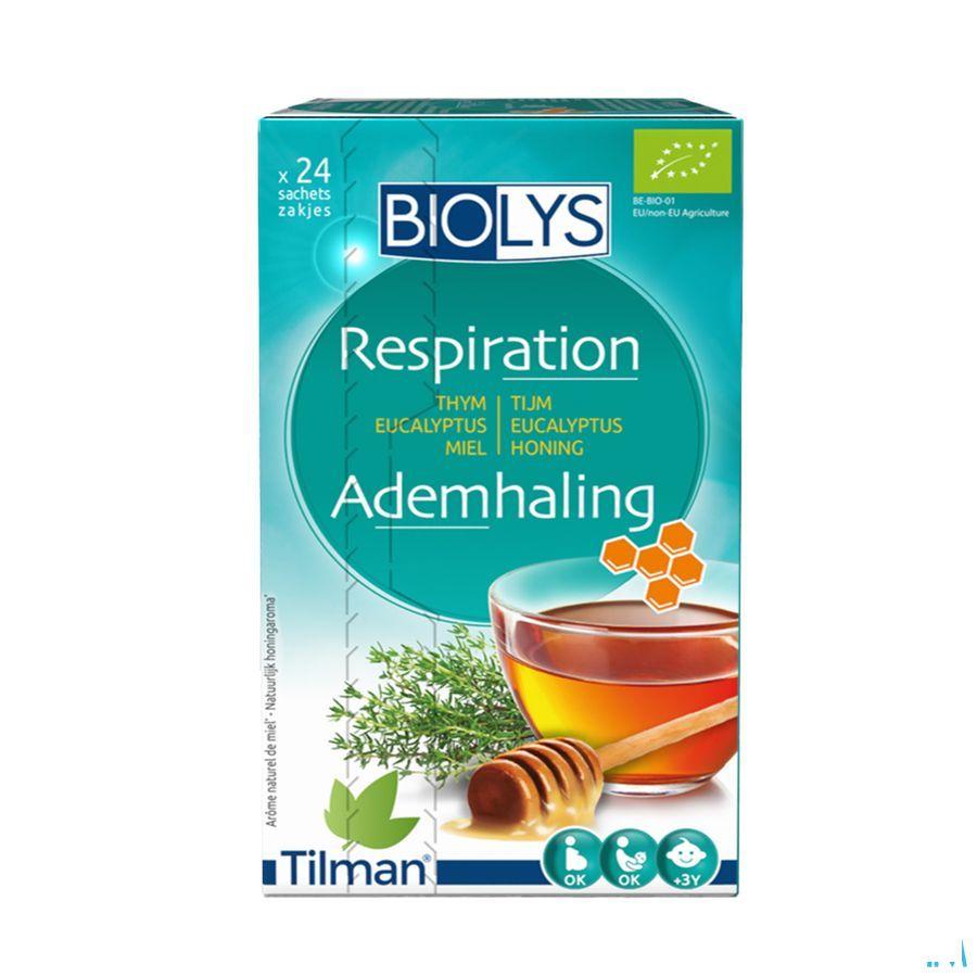 Biolys Thym Eucalyptus Miel Sachets 24  -  Tilman