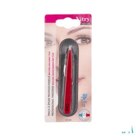 Vitry Classic Pince Epil Prof Oblique Inox 1022  -  Vitry