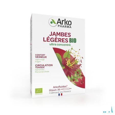 Arkofluide Lichte Benen Bio Ampullen 20  -  Arkopharma