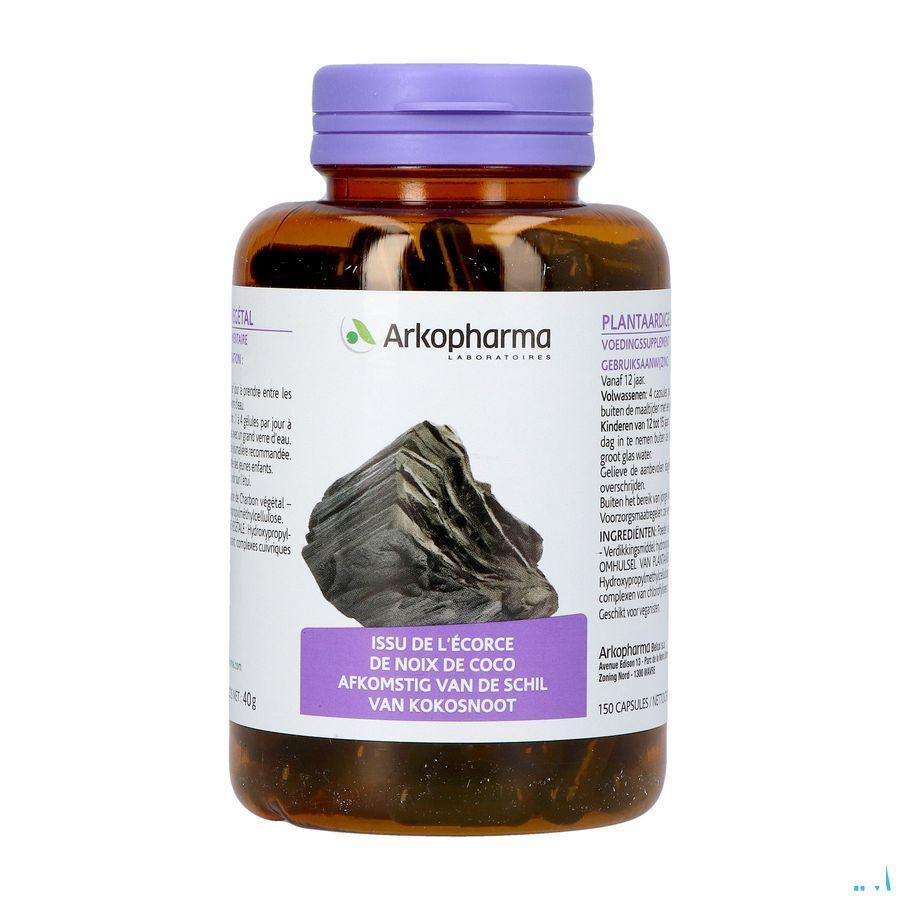 Arkocaps Plantaardig Kool Capsule 150  -  Arkopharma
