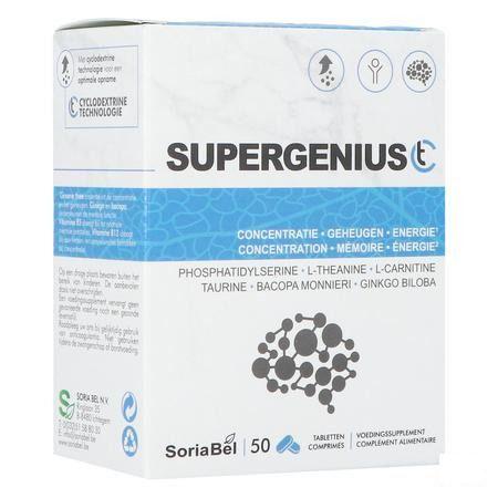 Soria Supergenius Ct Caps 50  -  Soria Bel