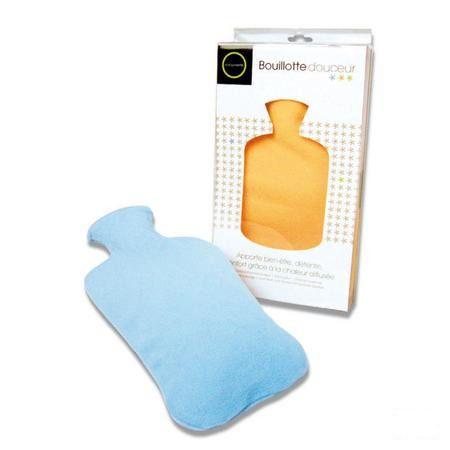 Marque V Warmwaterkruik Hoes Abrikoos 2l 
