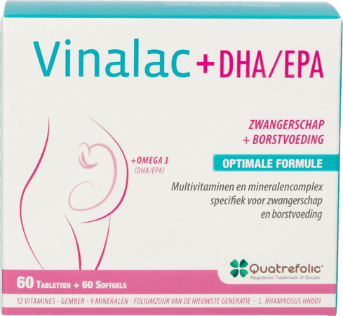 Vinalac Dha/Epa Caps 60 + 60 Optimale Formule