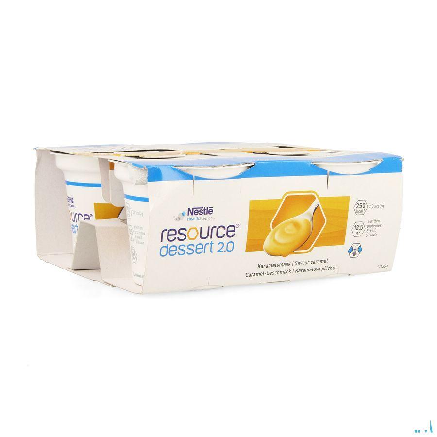 Resource Dessert 2.0 Caramel 4x125 G  -  Nestle