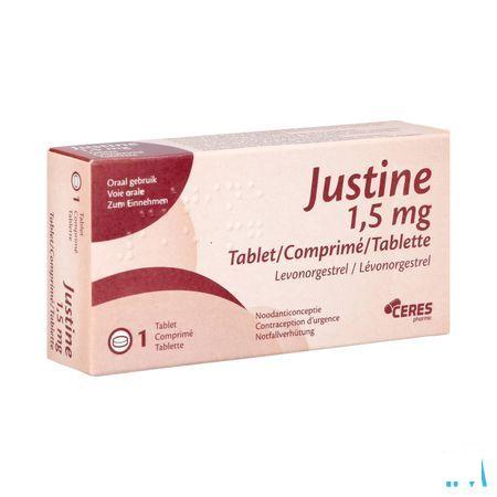 Justine 1,5mg Comp 1