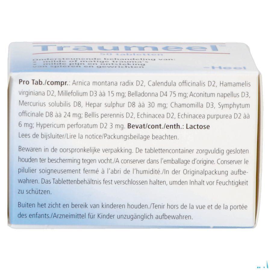 Heel Traumeel 50 Comprimes  -  Heel