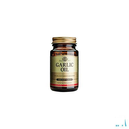 Solgar Garlic Oil (huile D'ail) Softgel 100  -  Solgar Vitamins