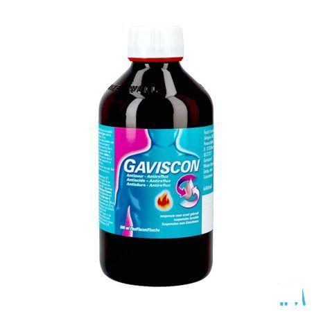 Gaviscon Antizuur-antireflux Suspensie Oraal Gebr.600 ml