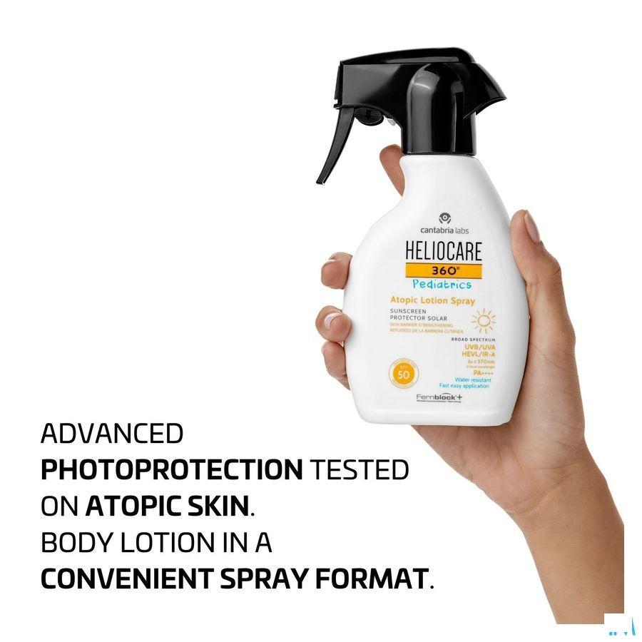 Heliocare 360 Pediat.Atopic Lotion Ip50 Spray250 ml  -  Hdp Medical Int.