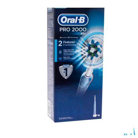 Oral B Professional Care 2000 Wow Pack Brosse El.