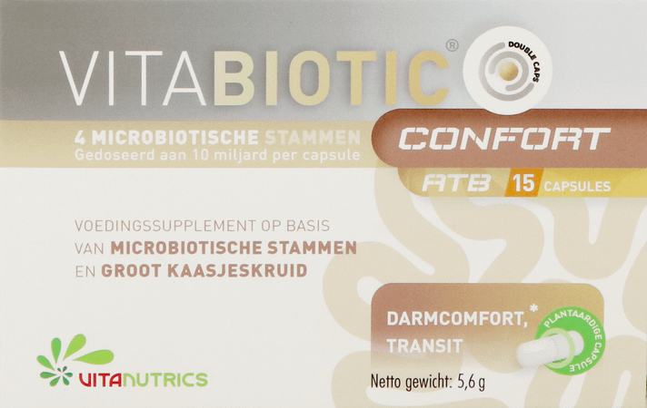 Vitabiotic Confort Atb V-Caps 15