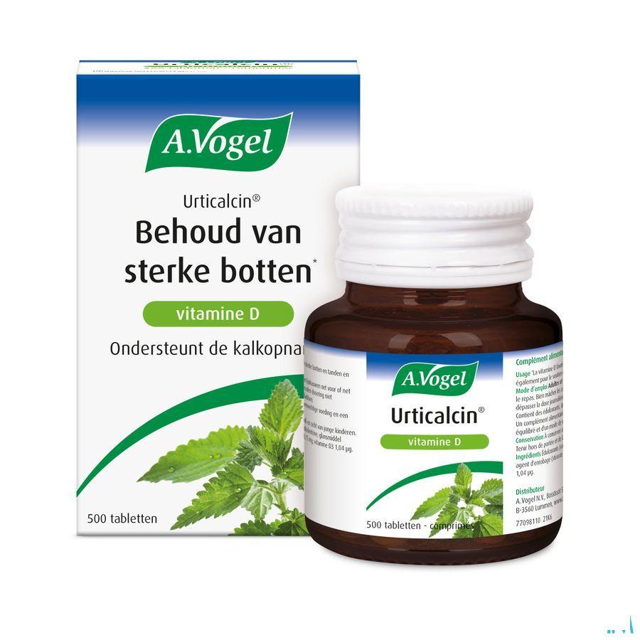 Vogel Urticalcin + Vit D Comprimes 500  -  A.vogel