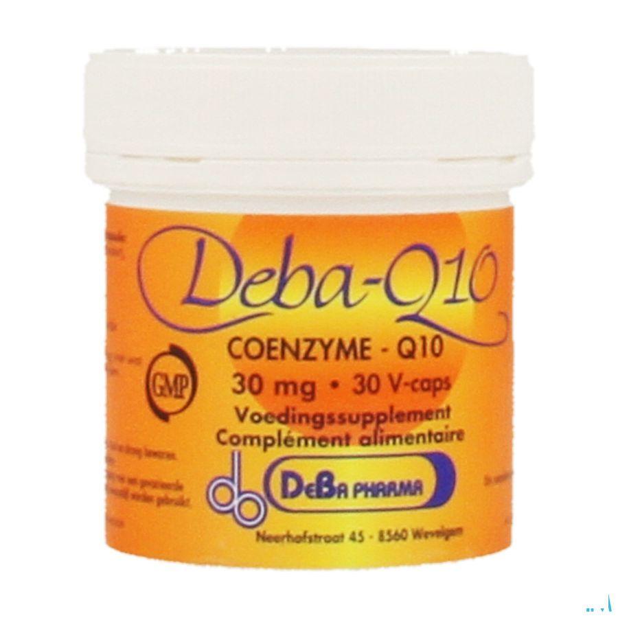 Coenzyme Q10 Capsule 30x30 mg  -  Deba Pharma