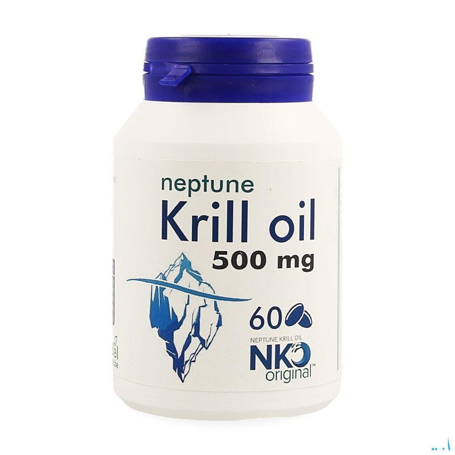 Soria Neptune Krill Oil 500 mg 60 Perles  -  Soria Bel