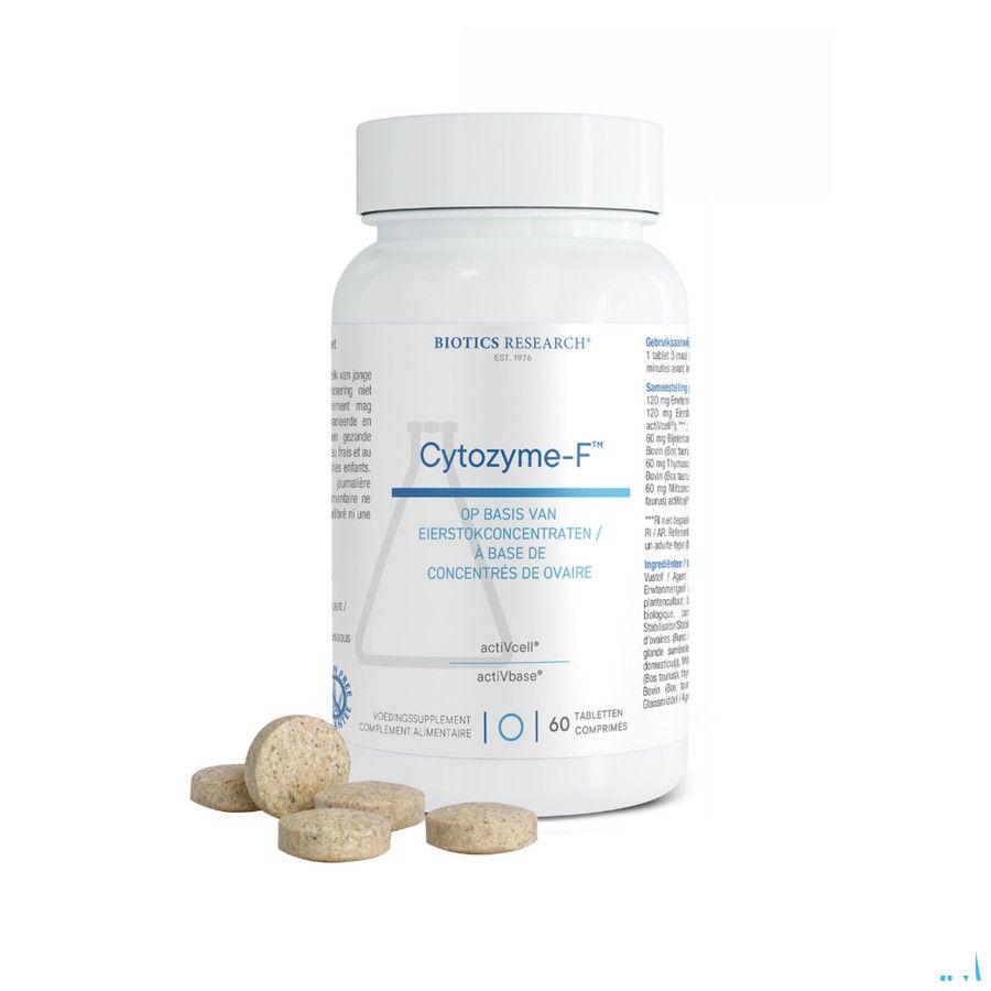 Biotics Cytozyme-F 60 tabletten  -  Energetica Natura