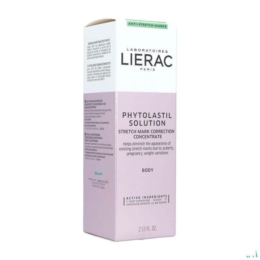 Lierac Phytolastil Solute zonder parabeen Pompfl 75 ml