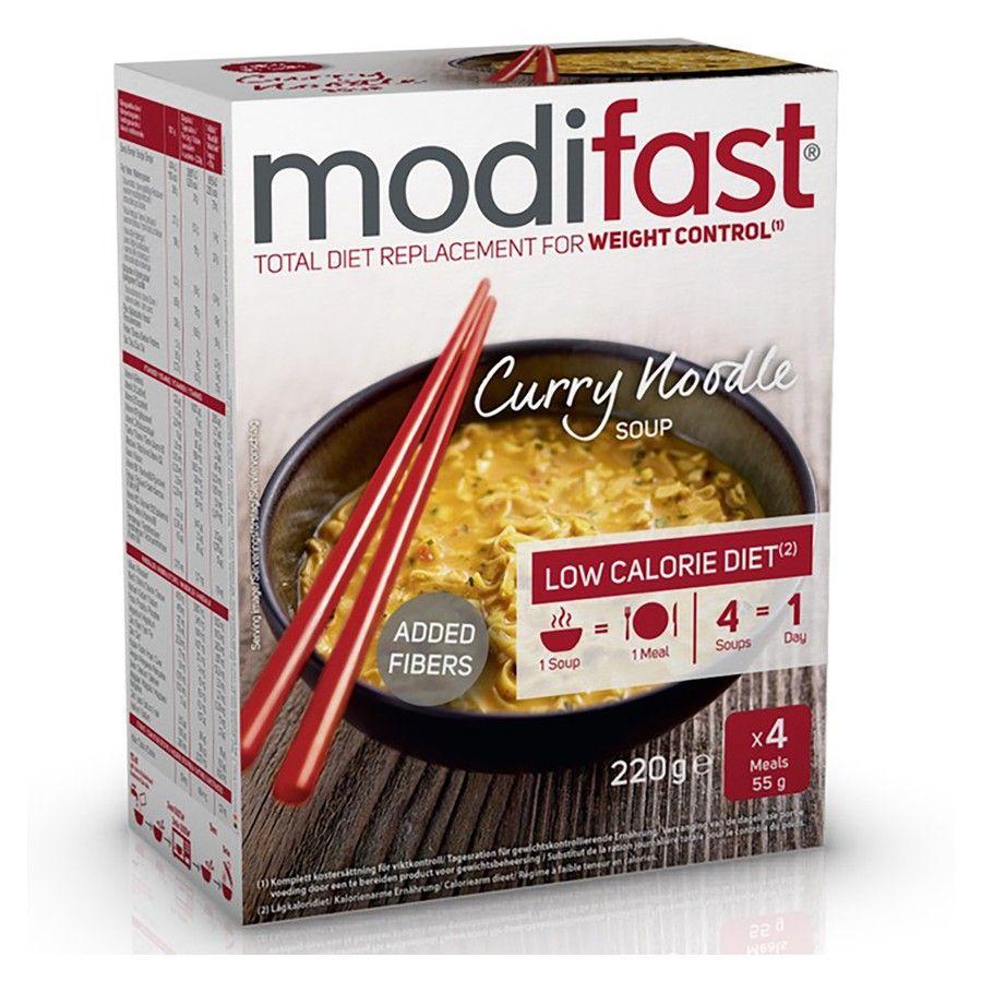 Modifast Intensive Noodle Soup Curry 220 gr  -  Nutrition & Sante