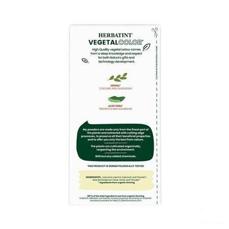 Herbatint Vegetal Color Eco Henna Love Power 100ml  -  Ocebio