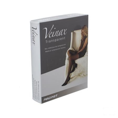 Veinax Collant Transparent 2 Long Noir Taille 5