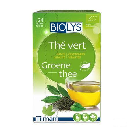 Biolys Groene Thee Zakjes 24  -  Tilman