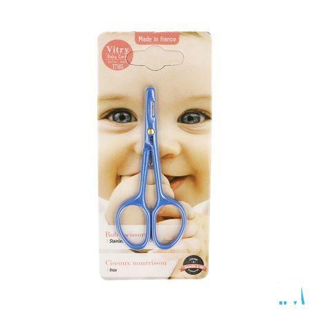 Vitry Ciseaux Nourrisson Inox Pastilleel 1045  -  Vitry