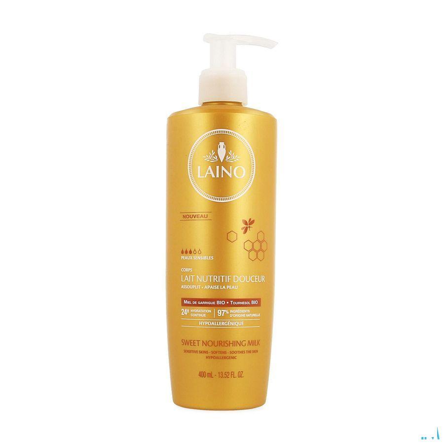 Laino Lait Nutritif Douceur Miel Flacon Pompe 400 ml