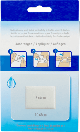 Febelcare Med3 Verb.Zelfkl Ster.Wtp 8X10Cm 5