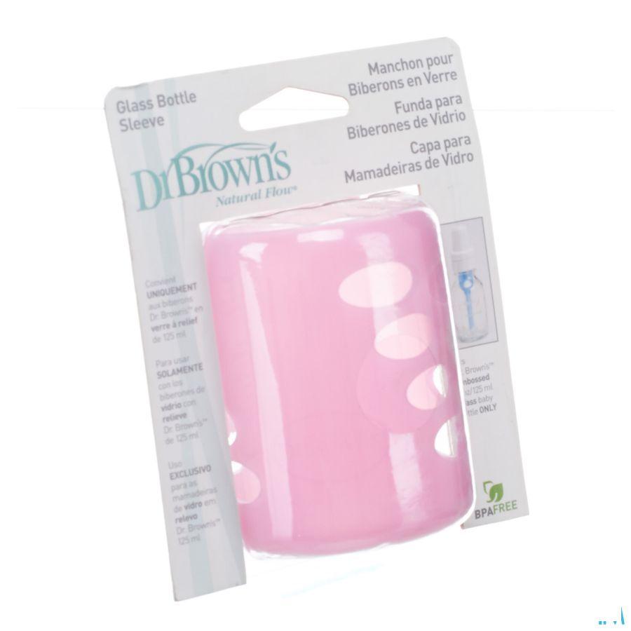Dr Brown Zuigflesbeschermer Roze 120 ml 1 Escos