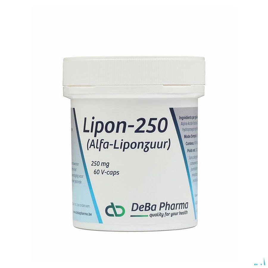 Lipon Capsule 60x250 mg  -  Deba Pharma