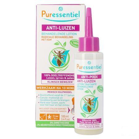 Puressentiel Anti-poux 100 ml + Peigne  -  Puressentiel