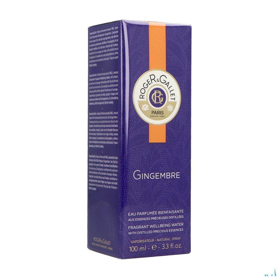 Roger & gallet Gingembre Eau Fraiche Parf Vapo 100 ml