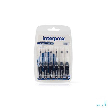 Interprox Super Conical Donkerblauw Interdent 6