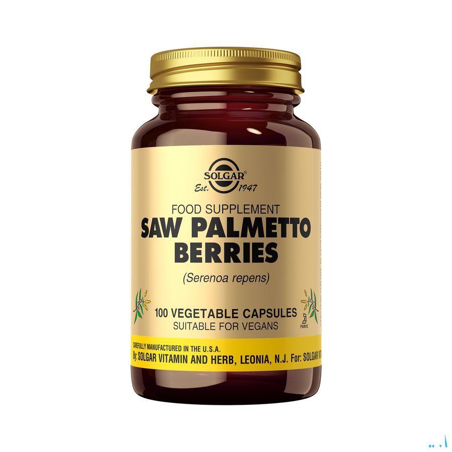 Saw Palmetto Berry (zaagpalm) V-Capsule 100  -  Solgar Vitamins