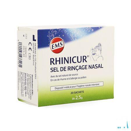 Rhinicur Nasaal Spoelzout Zakje 20x2,5 gr