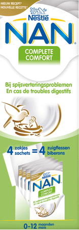 Nan Complete Comfort Zuigelingenmelk Poeder 4x26g  -  Nestle